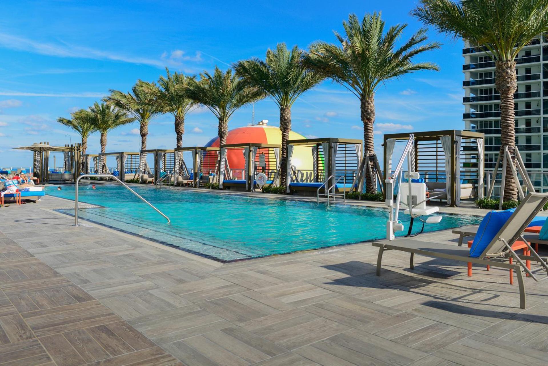 Spectacular Sunset Views Over The Ocean At Hollywood Exterior foto